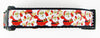 Santa dog collar handmade adjustable buckle collar 1" wide or leash Christmas Petcollarshandmade