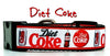 Diet Coke dog collar handmade adjustable buckle collar 1"or 5/8" wide or leash Petcollarshandmade