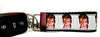 David Bowie Key Fob Wristlet Keychain 11/4"wide Zipper pull Camera strap - Furrypetbeds