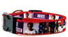 Bruce Springsteen dog collar Handmade adjustable buckle 1" or 5/8" wide Rock Petcollarshandmade