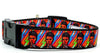 David Bowie dog collar Handmade adjustable buckle 1" or 5/8"wide or leash Rocker Petcollarshandmade