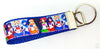 Sailor Moon Key Fob Wristlet Keychain 1"wide Zipper pull Camera strap handmade - Furrypetbeds