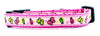Butterfly cat or small dog collar 1/2" wide adjustable handmade bell or leash Petcollarshandmade