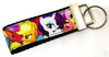 My Little Pony Key Fob Wristlet Keychain 1 1/4"wide Zipper pull Camera strap - Furrypetbeds