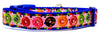 Donuts dog collar handmade adjustable buckle collar 1" wide or leash Petcollarshandmade