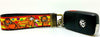 Garfield Key Fob Wristlet Keychain 1"wide Zipper pull Camera strap - Furrypetbeds