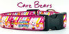 Care Bears dog collar handmade adjustable buckle collar 1" wide or leash Petcollarshandmade