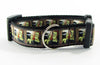 Frankenstein dog collar handmade adjustable buckle collar 1" wide or leash Petcollarshandmade