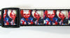 Chucky dog collar, handmade, adjustable, buckle collar,1" wide, leash - Furrypetbeds