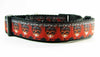 Friday The 13th dog collar handmade adjustable buckle collar 1" wide or leash - Furrypetbeds