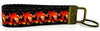 Gone With The Wind Key Fob Wristlet Keychain 1"wide Zipper pull Camera strap - Furrypetbeds