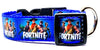 Fortnite dog collar handmade adjustable buckle collar 1" wide or leash - Furrypetbeds