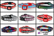 1/2" Cat & small Dog Collars