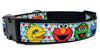 Cartoon characters dog collar handmade adjustable buckle collar 1" wide or leash Petcollarshandmade