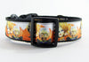 Mars Attack dog collar adjustable buckle collar 1" wide or leash Petcollarshandmade