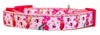 Pig Dog collar Winnie The Pooh handmade adjustable buckle 5/8" wide or leash
