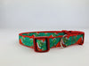 The Grinch dog collar handmade adjustable buckle 1" or 5/8" wide or leash Xmas