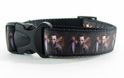 Mike Myers dog collar handmade adjustable buckle 1" or 5/8" wide or leash horror Petcollarshandmade