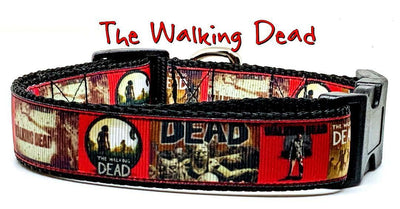 The Walking Dead dog collar adjustable buckle collar 1