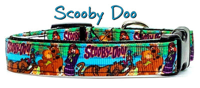 Cartoon dog collar handmade adjustable buckle collar 5/8