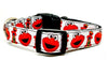 Cartoon characters Dog collar handmade adjustable buckle 5/8" wide or leash Petcollarshandmade