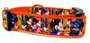 Mickey Halloween dog collar handmade adjustable buckle collar 1" wide or leash Petcollarshandmade