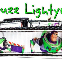 Toy Story Buzz Lightyear dog collar handmade adjustable buckle collar 1" wide