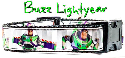 Toy Story Buzz Lightyear dog collar handmade adjustable buckle collar 1