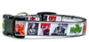 The Munsters dog collar handmade adjustable buckle 5/8" wide or leash TV show