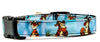 Tigger Dog collar Winnie The Pooh handmade adjustable buckle 5/8" wide or leash Petcollarshandmade