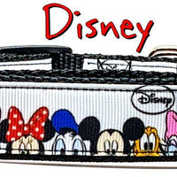 Disney characters dog collar handmade adjustable buckle collar 1" wide  Petcollarshandmade