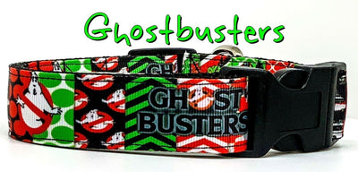 Ghostbusters dog collar handmade adjustable buckle collar 1