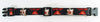 Rocky Horror Show dog collar handmade adjustable buckle collar 1" wide or leash