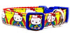 Hello Kitty dog collar handmade adjustable buckle collar 5/8" wide or leash Petcollarshandmade