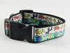 Rugrats dog collar handmade adjustable buckle collar 1" wide or leash Petcollarshandmade