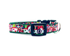 Mickey Christmas dog collar handmade adjustable buckle collar 5/8"wide or leash Petcollarshandmade