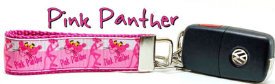 Pink Panther Key Fob Wristlet Keychain 1