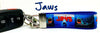 Jaws movie Key Fob Wristlet Keychain 1"wide Zipper pull Camera strap handmade - Furrypetbeds