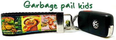 Garbage Pail Kids Key Fob Wristlet Keychain 1 1/4
