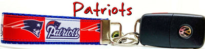 Patriots Key Fob Wristlet Keychain 1