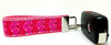 Marimekko Flowers Key Fob Wristlet Keychain 1"wide Zipper pull Camera strap