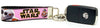 Star Wars Key Fob Wristlet Keychain 1"wide Zipper pull Camera strap Girl Pink - Furrypetbeds