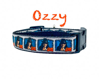 Ozzy Osbourne dog collar Rock N Roll handmade adjustable buckle 1