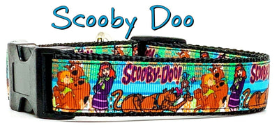 Scooby Doo dog collar handmade adjustable buckle collar 1