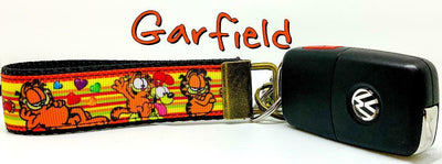 Garfield Key Fob Wristlet Keychain 1