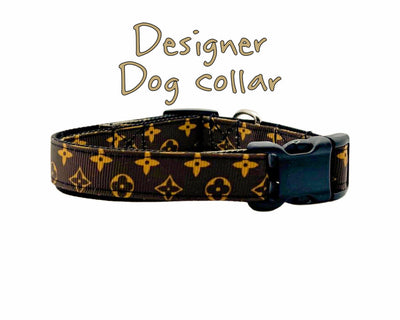 Fashion Designer dog collar handmade adjustable buckle 5/8