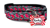 Watermelon dog collar handmade adjustable buckle collar 5/8" wide or leash - Furrypetbeds