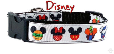 Disney Mouse ears dog collar handmade adjustable buckle collar 1