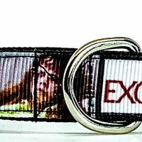 The Exorcist dog collar handmade adjustable buckle 5/8" wide or leash Movie Petcollarshandmade