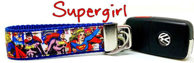 Supergirl Key Fob Wristlet Keychain 1